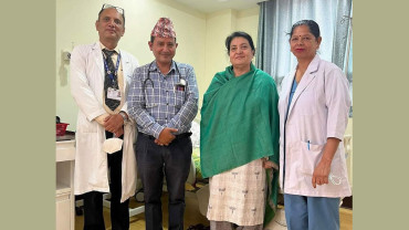 राष्ट्रपति भण्डारी अस्पतालबाट ‘डिस्चार्ज’