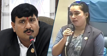 महिला समिति सभापति साहमाथि सांसदले माइक प्रहार गरेपछि...