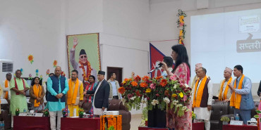 प्रधानमन्त्रीद्वारा मधेश प्रदेशका ६४ सडकको एकसाथ शिलान्यास