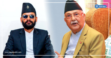 बालेनलाई केपि ओलीले दिए 'पब्लिक डिबेट'मा आउन चुनौति