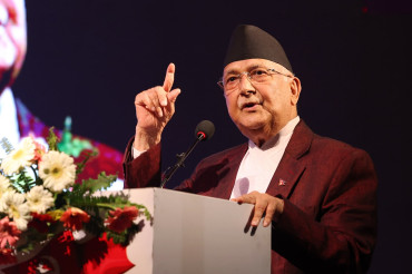 ओलीबिनाको एमाले र एमालेबिनाको देश कल्पना नगरे हुन्छ : ओली