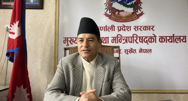 कर्णालीका मुख्यमन्त्री शाहीले पाए विश्वासको मत, मन्त्रालय भागबन्डा पनि टुङ्गियो