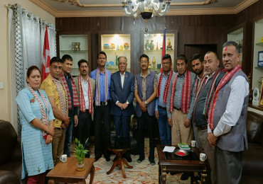 वैद्य र विप्लवको पार्टी परित्याग गर्दै माओवादीमा प्रवेश 