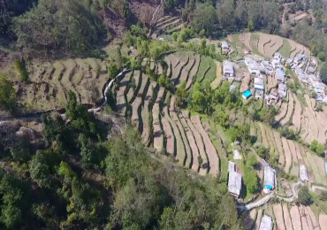 पर्वतमा ७ वटा बस्ती जोखिममा, स्थानान्तरण गर्न सिफारिस