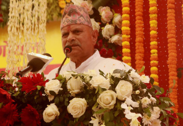 समाज एकीककरणमा सबैजातको महत्वपूर्ण योगदान छ : पूर्वराष्ट्रपति यादव