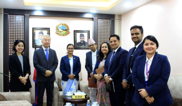 कानूनमन्त्री र जापानी राजदूत भेट, एआई नियमन सहकार्य छलफल