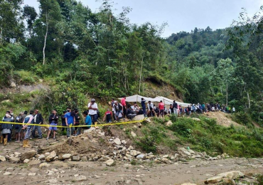 सङ्खुवासभा हत्या प्रकरणः शव धरान लगियो, कुकुरसहित अनुसन्धान टोली घटनास्थलमा