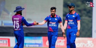 त्रिकोणात्मक टि-२० : नेपाल पाँच विकेटले विजयी