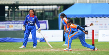 विश्वकप उपाधिबाट चुक्यो नेपाली महिला दृष्टिविहीन टोली, भारतसँग ७ विकेटले पराजित