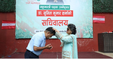 कोइराला’ परिवारका नेताहरूको डा. सुनील शर्मालाई समर्थन र आशीर्वाद