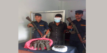 बझाङमा १२ किलो लागुऔषधसहित एक जना पक्राउ