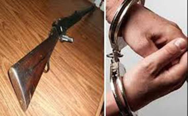 गोरखामा भरुवा बन्दुकसहित एक जना पक्राउ