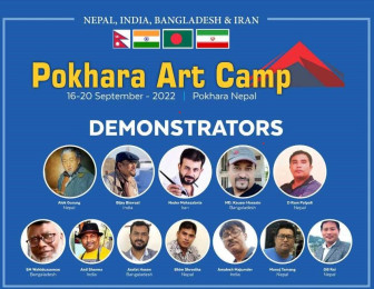 शनिवारदेखि चार देशीय ‘पोखरा आर्ट क्याम्प’ हुने