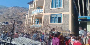 जुम्लामा ग्याँस लिक हुँदा एक घरमा आगलागी