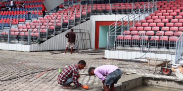 नवौँ राष्ट्रिय खेलकुद - बल्ल खेलस्थलको मर्मत सुरु