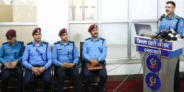 काठमाडौँ प्रहरीमा २० प्रतिशत जनशक्ति अभाव