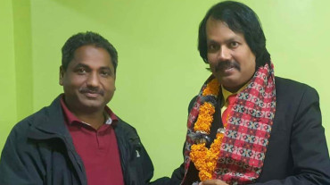 प्रभु शाह र सिके राउतबीच भेटवार्ता