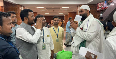 खानेपानी मन्त्री यादवबाट हज यात्रीहरूको बिदाई