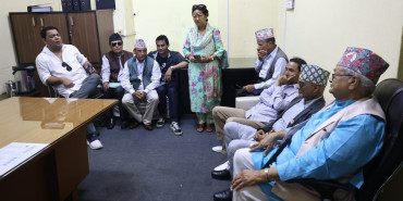 राप्रपाको असन्तुष्ट पक्ष निर्वाचन आयोगमा, नवराज सुवेदीले दिए उजुरी