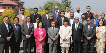 अर्थतन्त्र जोगाउन वाणिज्यदूतको भूमिका महत्वपूर्ण छ : राष्ट्रपति