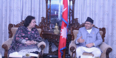 पाकिस्तानको संसदीय प्रतिनिधिमण्डलसँग सभामुखको शिष्टाचार भेट
