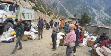 पहिलो पटक हुम्लाको लिमी पुग्यो आयोडिनयुक्त नुन