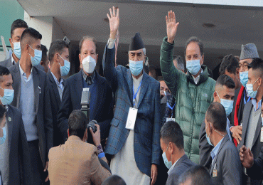 कांग्रेस सभापतिमा प्रधानमन्त्री देउवाको उम्मेदवारी दर्ता