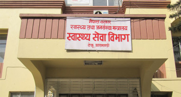 स्वास्थ्य सेवा विभागले माग्यो सुरक्षा गार्ड