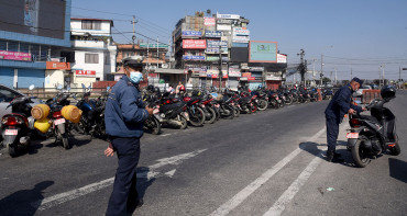अनुमति नलिई चलाइएका १ हजार बढी सवारी साधन नियन्त्रणमा 
