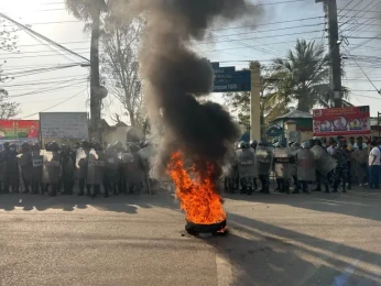 ठाकुरराम बहुमुखी क्याम्पसमा स्ववियु निर्वाचनको मतगणना स्थगित,क्याम्पस अगाडि प्रदर्शन