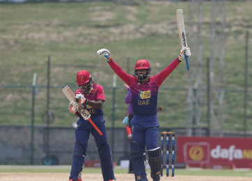 यूएईले कुवेतलाई हरायो