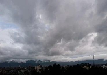 यी प्रदेशमा मेघगर्जन र चट्याङ्सहित वर्षाको सम्भावना