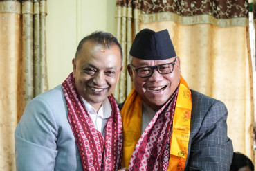 कांग्रेस संसदीय दलको नेतामा आङदेम्बे निर्विरोध निर्वाचित