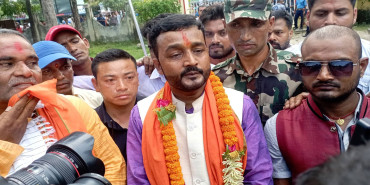 पर्सा–१ बाट मन्त्री यादवले दिए उम्मेदवारी