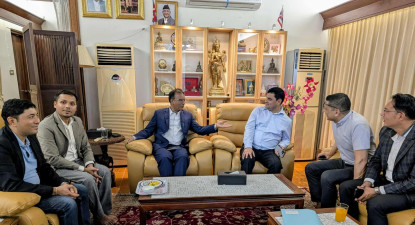 थाइल्याण्डका नेपाली स्वास्थ्यकर्मीसँग मन्त्री पौडेलले लिए सुझाव 