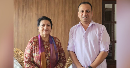 रवि लामिछानेप्रति मेरो सद्भाव छ : पूर्व राष्ट्रपति भण्डारी