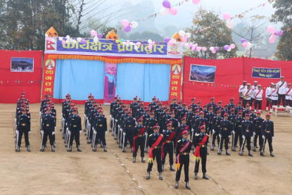 सुदूरपश्चिममा ३०१ प्रहरी जवानहरू दीक्षित