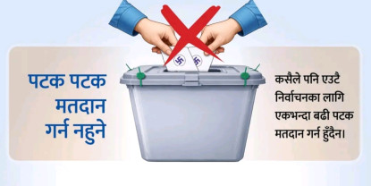एक व्यक्तिले एकपटक भन्दा बढी मतदान गरे कस्तो हुन्छ सजाय ?