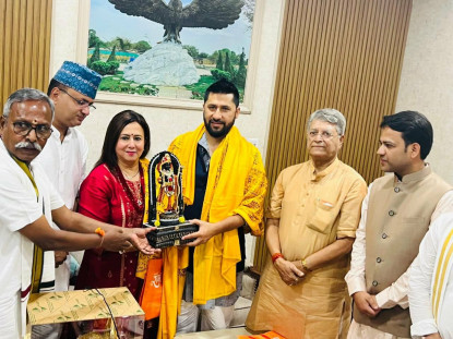 रास्वपा सभापति रवि लामिछाने पुगे अयोध्या