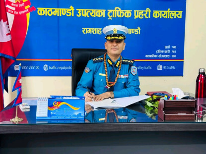 एसएसपी काफ्लेले सम्हाले उपत्यका ट्राफिक प्रहरीको कमाण्ड