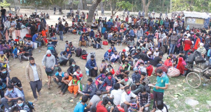स्थानीय तह सीमामा अलपत्रलाई उद्धार गदैै