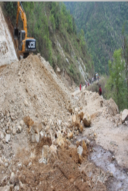 भोलिदेखि दाङ-सल्यान सडक खण्ड १० दिन बन्द हुने