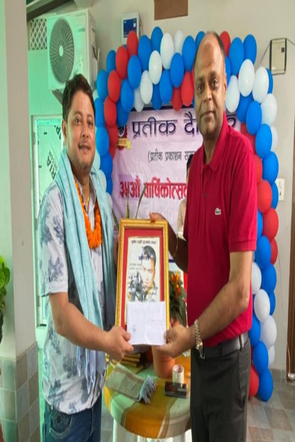 सुवोध स्मृति फोटो पत्रकारिता पुरस्कार भण्डारीलाई