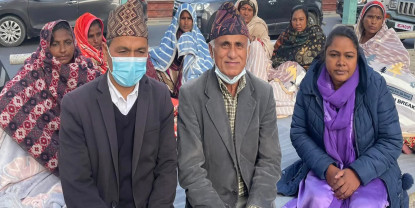 निर्मला कुर्मीको न्यायिक आन्दोलनमा डा. गोविन्द केसीको ऐक्यबद्धता