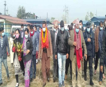 गाैतमबुद्ध क्रिकेट रङ्गशालाकाे काम प्राथमिकताका साथ अघि बढाउँछाैँ : मन्त्री गहतराज