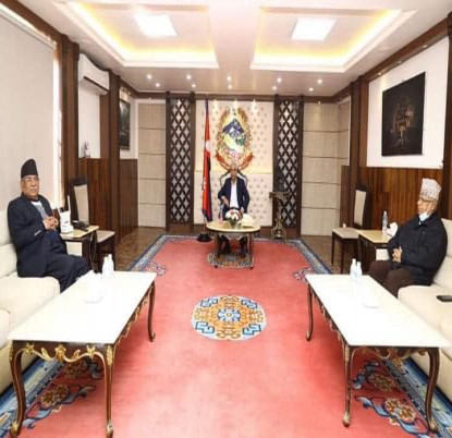 फागनु ४ गते प्रतिनिधिसभाको बैठक गर्न प्रचण्ड र नेपालको प्रस्ताव