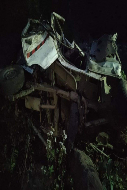 डोटीमा जीप दुर्घटना हुँदा २ जनाको मृत्यु