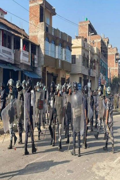 पाल्पाको रम्भा गाउँपालिकामा झडप, प्रहरीद्वारा अश्रुग्यास प्रहार, ६ घाइते