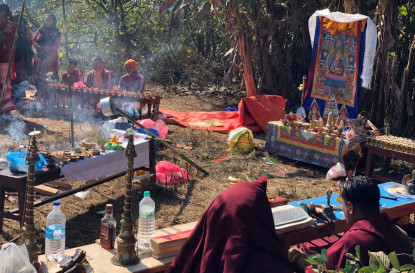 यती एयरलाइन्सको विमान दुर्घटनास्थलमा श्रद्धाञ्जली सभासहित दीप प्रज्वलन 