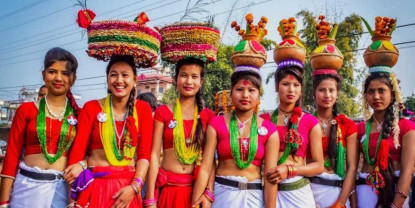 थारु समुदायमा माघीको रौनक